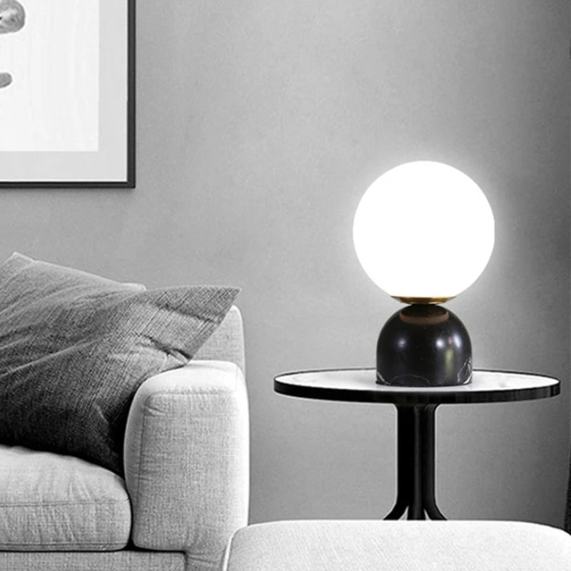 lampe boule a poser design  3