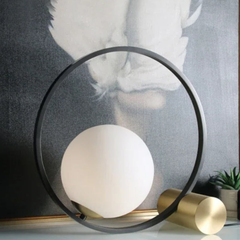 lampe cercle led a poser  1