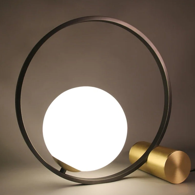 lampe cercle led a poser  2