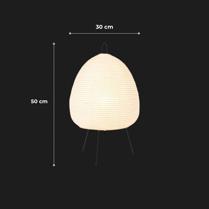 lampe papier a poser 7