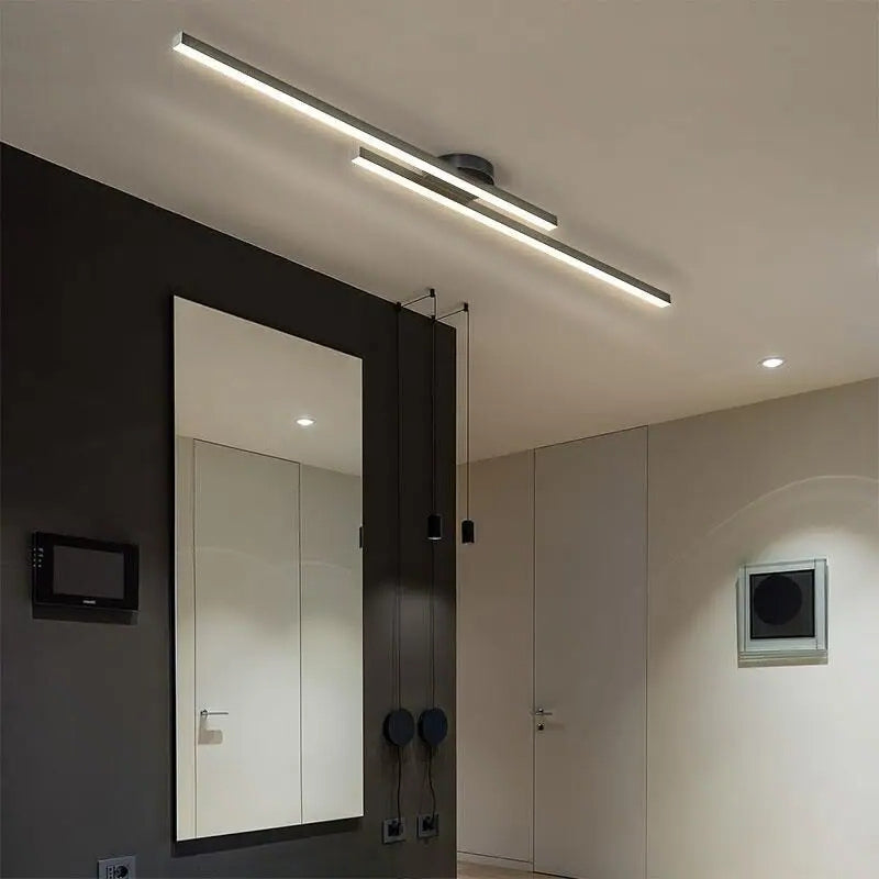 Plafonnier led noir 3