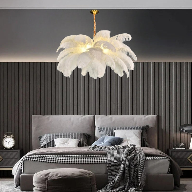 Plafonnier plume 2