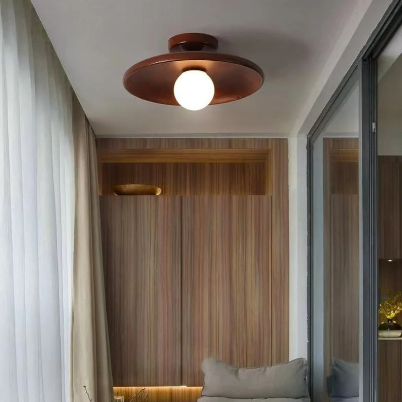 Plafonnier bois design 3