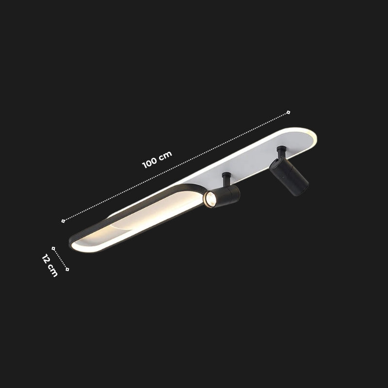 Plafonnier cuisine spot 8