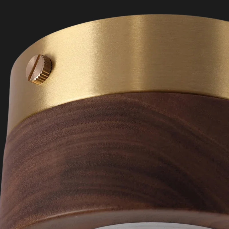 Plafonnier design bois 9