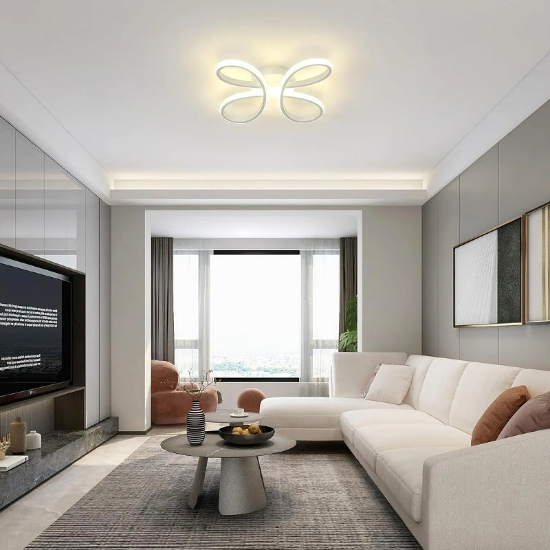 Plafonnier design chambre 6