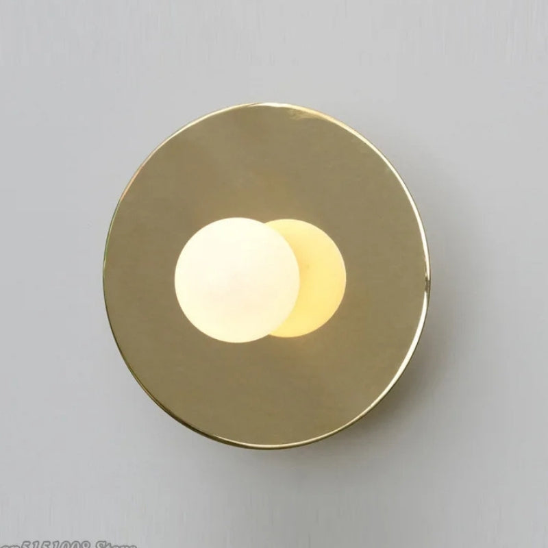 Plafonnier noir et or 7