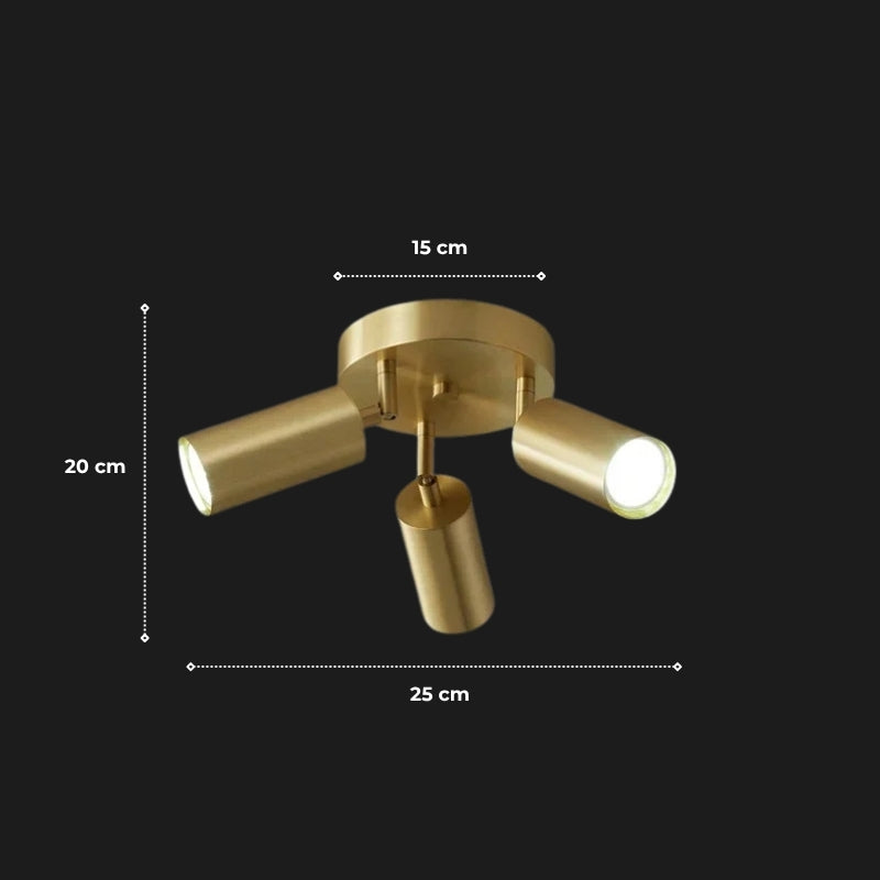Plafonnier orientable 12