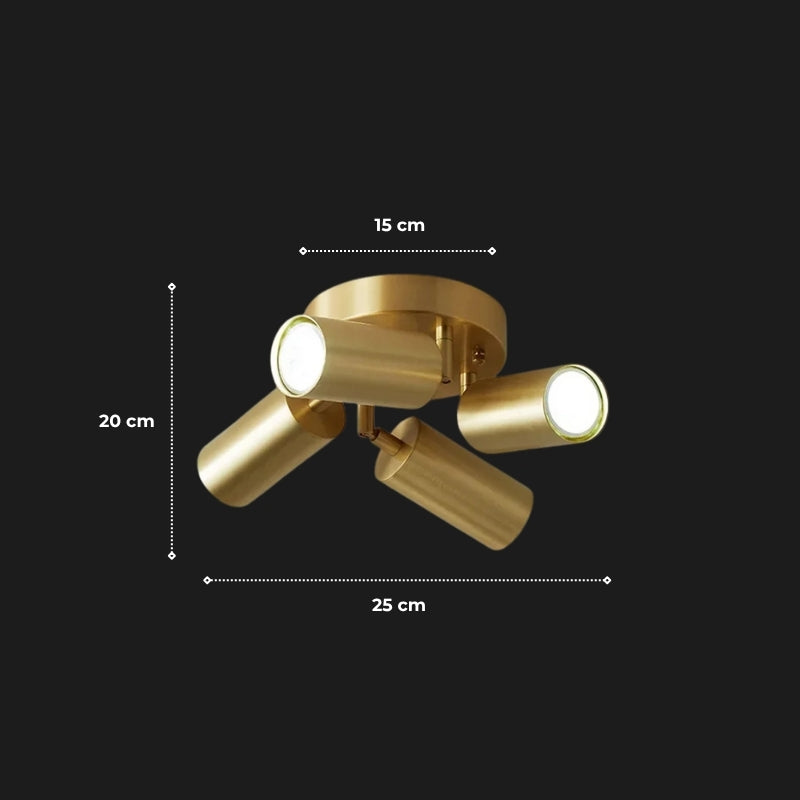 Plafonnier orientable 13