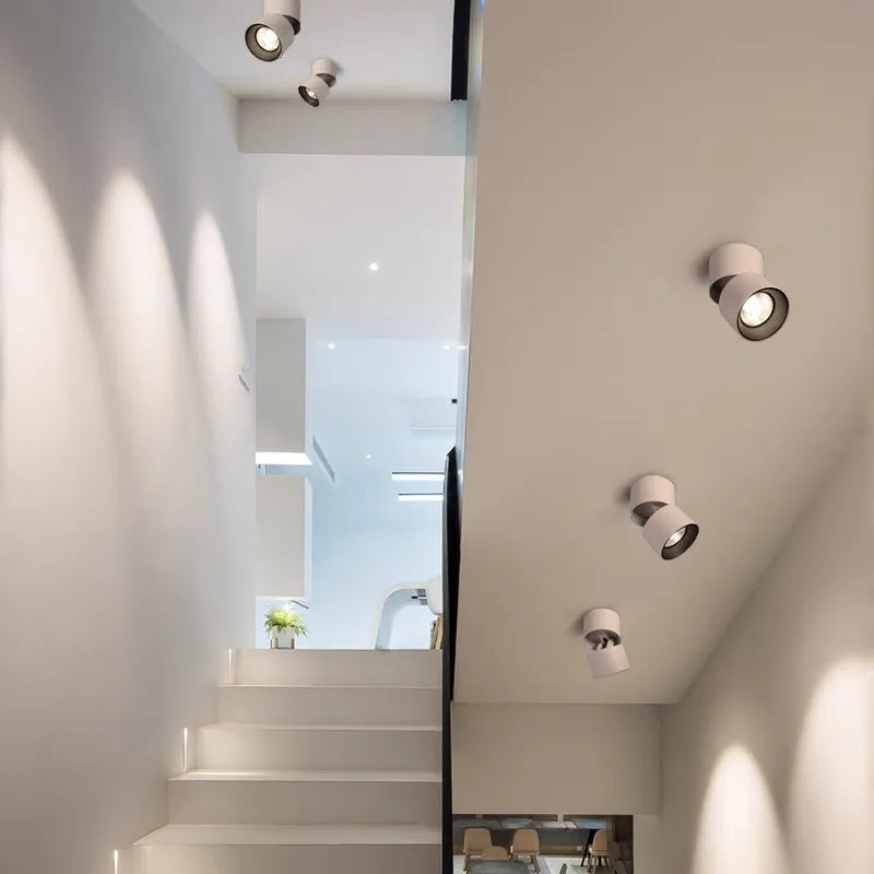 Plafonnier spot orientable 8