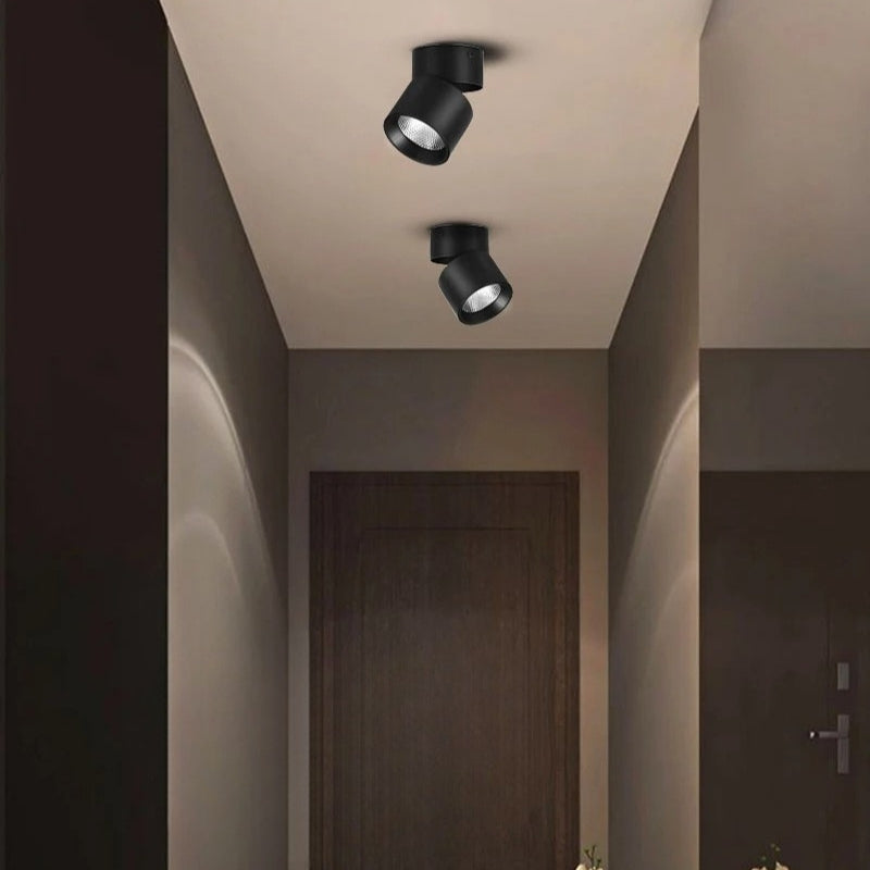 Plafonnier spot orientable