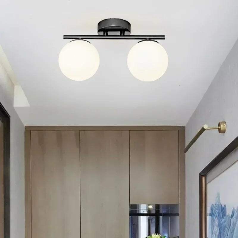 Plafonnier style industriel