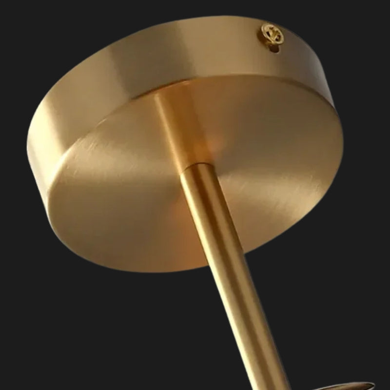 Plafonnier verre fumé 9