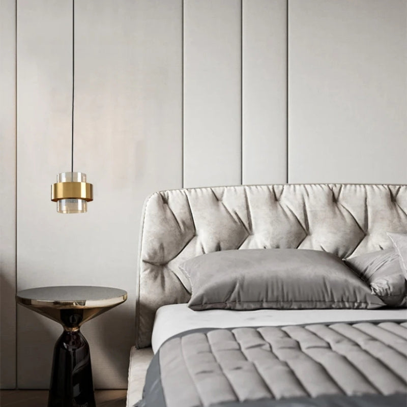 Plafonnier vintage verre 4