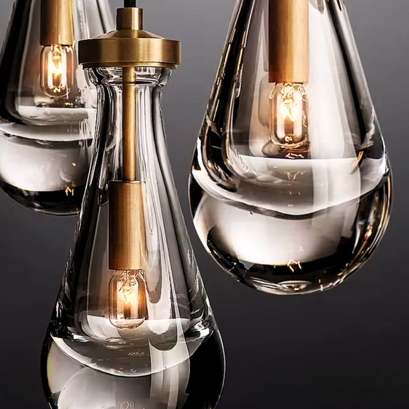 suspension art deco verre 2