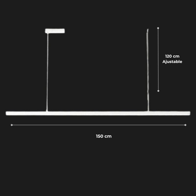 suspension barre led 15