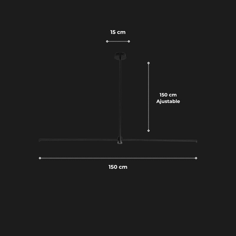 suspension cuisine noir 12