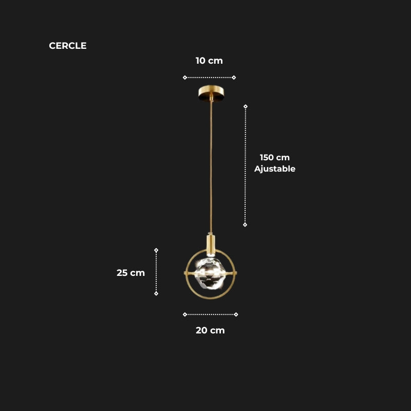 suspension doree design 7