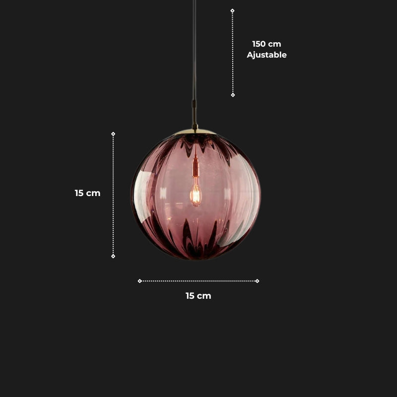 suspension luminaire coloree 7