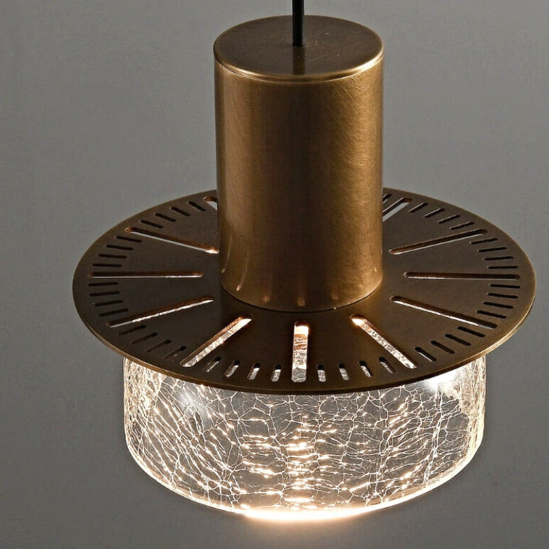 suspension luminaire cuivre 12