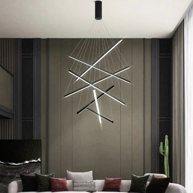 suspension luminaire pour haut plafond 5