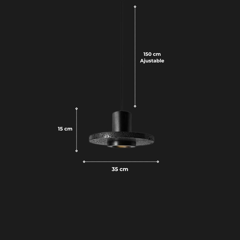 suspension noire cuisine 8