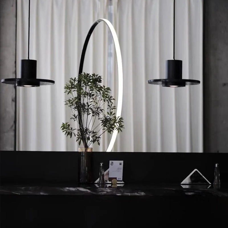 suspension noire cuisine 9