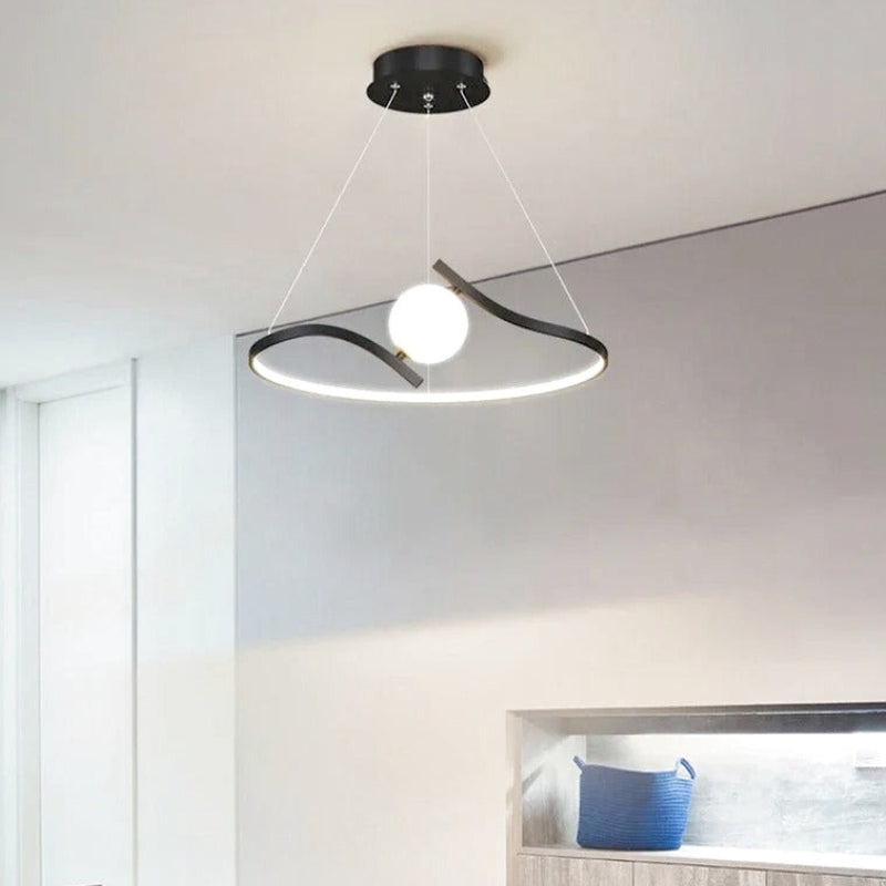 suspension salon noir  3