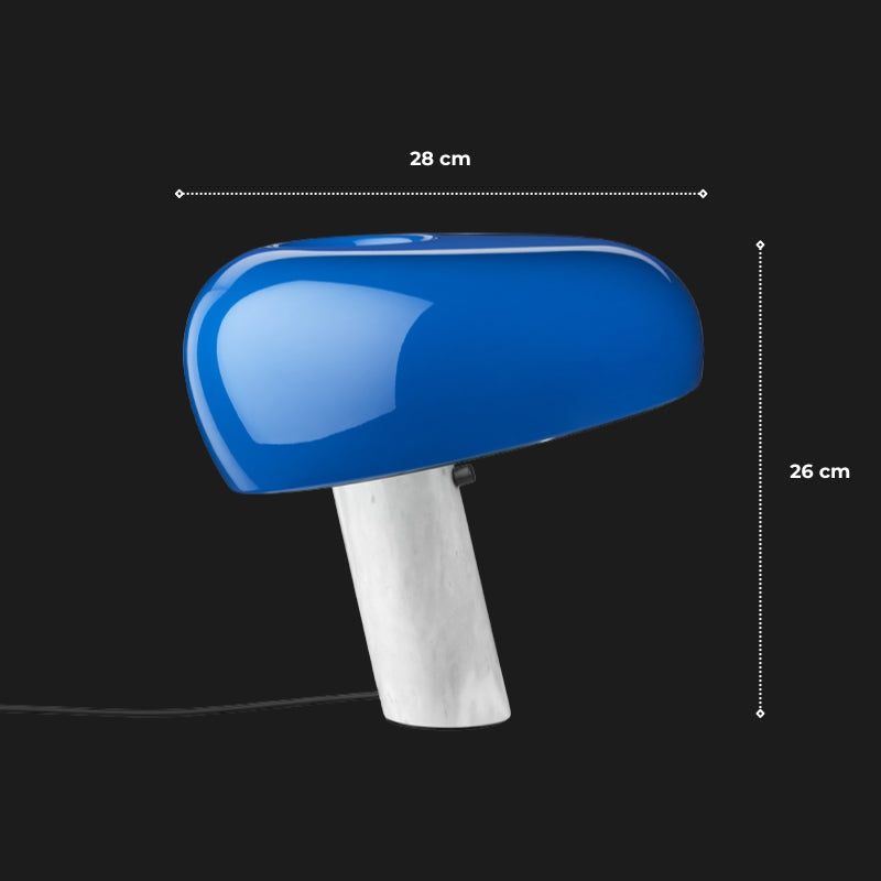 Lampe à poser bleu 10