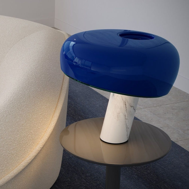 Lampe à poser bleu 4