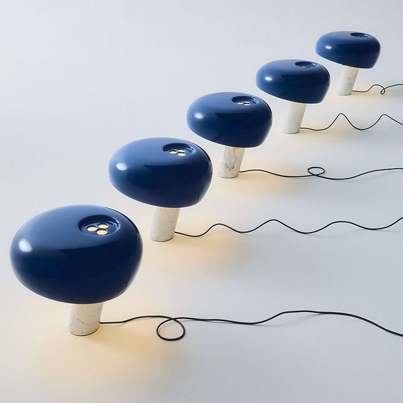 Lampe à poser bleu 7